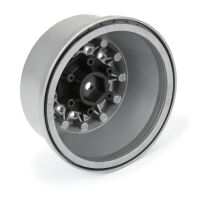 Pro-Line Racing - 1/10 Raid Bead-Loc F/R 2.2/3.0 12 & 14mm SC Wheels (2) Red/Gray (PRO281105)