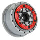 Pro-Line Racing - 1/10 Raid Bead-Loc F/R 2.2/3.0 12 & 14mm SC Wheels (2) Red/Gray (PRO281105)