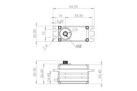 MKS - HBL550LX (0.083s/60°, 16.0kg.cm) (MKS26007)
