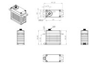 MKS - HBL550 (0.085s/60°, 38.0kg.cm) (MKS26004)