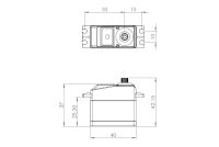 MKS - HV1220 (0.115s/60°, 23.0kg.cm) (MKS24001)