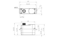 MKS - HV75K-R (0.09s/60°, 3.3kg.cm) (MKS22013)