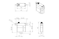 MKS - HBL6625MINI (0.10s/60°, 6.0kg.cm) (MKS21002)