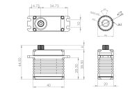 MKS - HBL850 (0.071s/60°, 24.9kg.cm) (MKS10009)