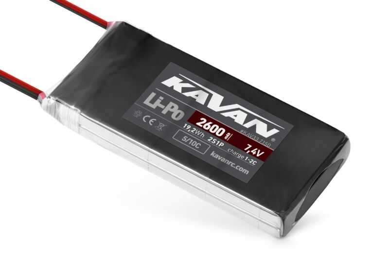 Li-Po 2600mAh/7,4V 5/10C pro Aurora 9/9X