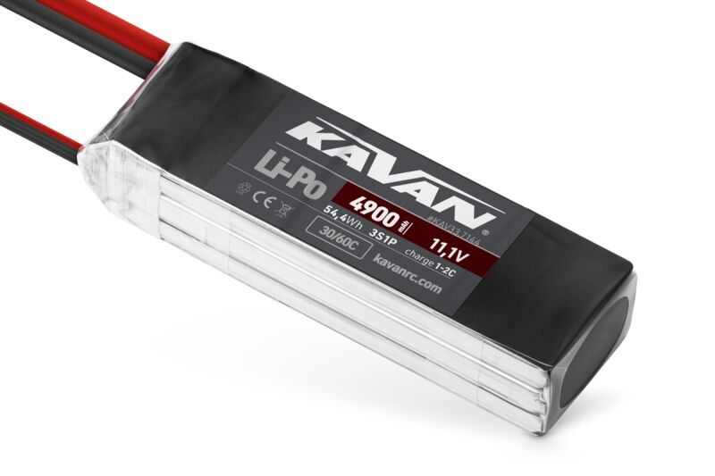 KAVAN Li-Po 4900mAh/11,1V 30/60C Air pack XT60