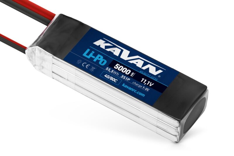 KAVAN Li-Po 5000mAh/11,1V 40/80C 55,5Wh (KAV33.6036)