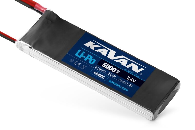 KAVAN Li-Po 5000mAh/7,4V 40/80C 37,0Wh (KAV33.6034)