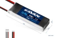 KAVAN Li-Po 3700mAh/11,1V 40/80C 41,1Wh (KAV33.6026)
