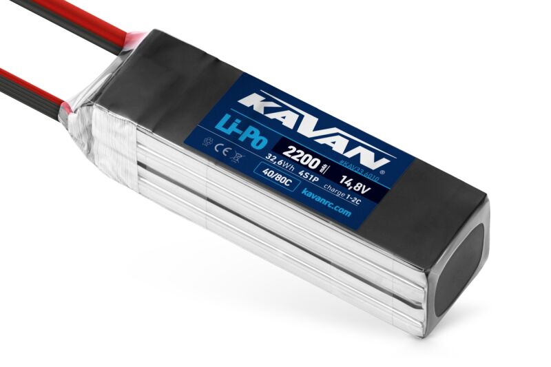 KAVAN Li-Po 2200mAh/14,8V 40/80C 32,6Wh (KAV33.6010)