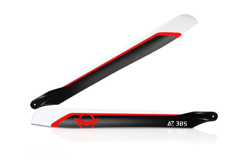 AzurePower Hauptrotorblätter 385mm (AZ101385)