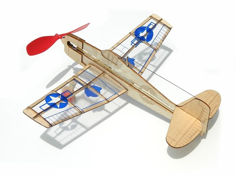 Guillow - U.S. Hellcat Gummimotor Modell 260mm (4SK4503)