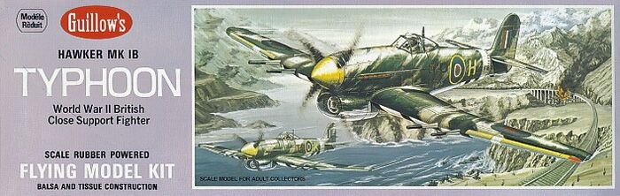 Guillow - Hawker Typhoon (432mm) (4SH0906)