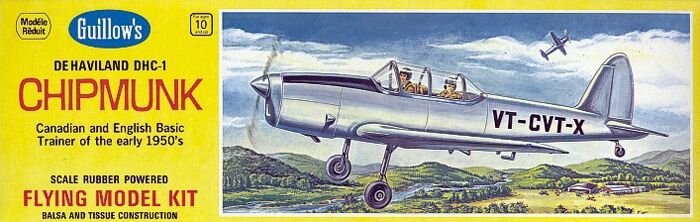 Guillow - DeHaviland Chipmunk (432mm) (4SH0903)