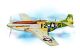 Guillow - P-51 Mustang (705mm) lasergeschnitten (4SH0402LC)