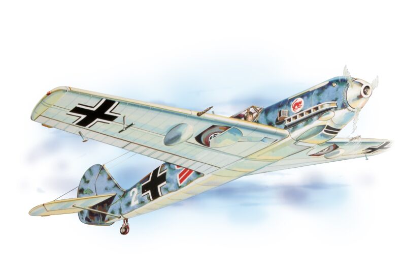 Guillow - Messerschmitt Bf-109 (619mm) lasergeschnitten (4SH0401LC)