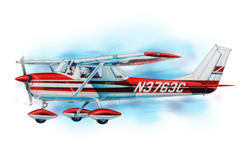 Guillow - Cessna 150 (610mm) lasergeschnitten (4SH0309LC)