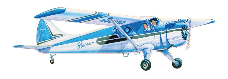 Guillow - DHC-2 Beaver lasergeschnitten 610mm (4SH0305LC)