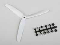 GWS - Propeller GWS HD 9x5 grau 3-Blatt (linksdrehend)...