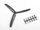 GWS - Propeller GWS HD 9x5 schwarz 3-Blatt (linksdrehend) (3EL2341)