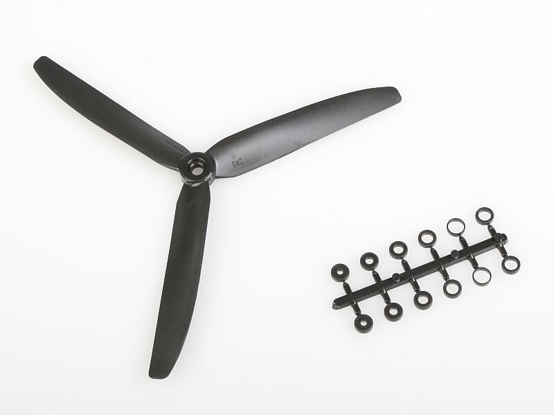 GWS - Propeller GWS HD 9x5 schwarz 3-Blatt (3EL2340)