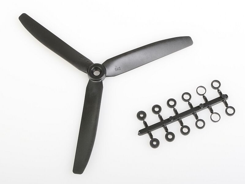 GWS - Propeller GWS HD 8x4 schwarz 3-Blatt (3EL2330)