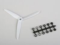 GWS - Propeller GWS EP 7x3,5 grau 3-Blatt (linksdrehend)...