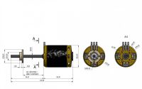 AXI 5345/18HD SAILPLANE V2 Brushless-Motor (3EL105647V2S)