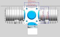 DLA engine 180ccm including muffler,all accessories (2DLA0230)