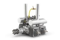 DLA boxer engine 128ccm including muffler,all accessories...