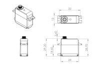 MKS - HV69 (0.10s/60°, 10.2kg.cm) (MKS22012)