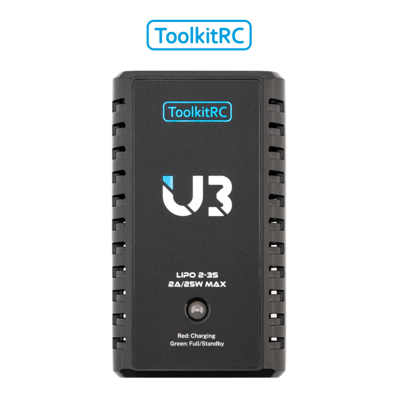 U3 LiPo 2-3s 2A Ladegerät DC 9-20V USB-C