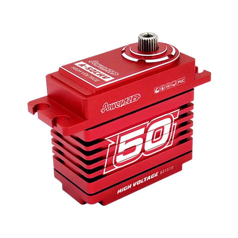 Power HD - A-50CHV HV CNC Brushless Digital Servo 50.0KG/0.16sec@8.4V (PHD069)