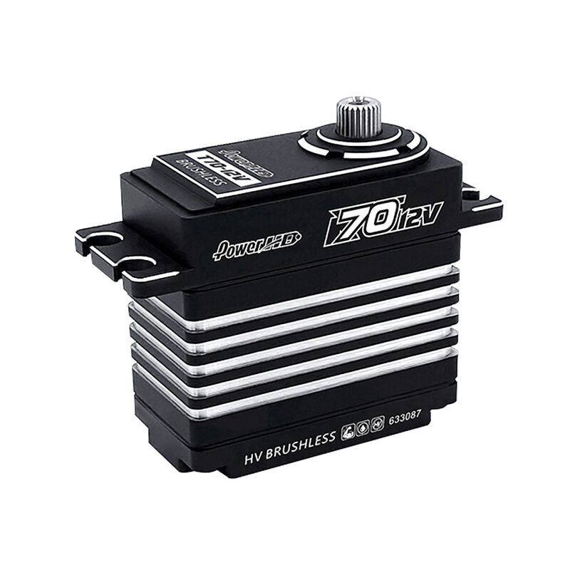 Power HD - T70-12V HV CNC Brushless Digital Servo 75.0KG/0.10sec@12.0V (PHD065)