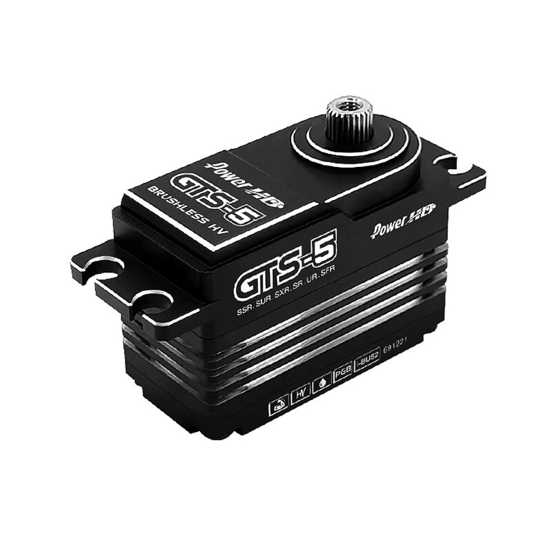 Power HD - GTS-5 HV CNC Brushless Digital Servo 50.0KG/0.08sec@8.4V (PHD047)