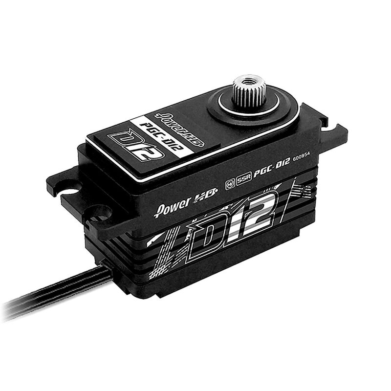 Power HD - D12 HV CNC Coreless Digital Servo 12.5KG/0.059sec@7.4V (PHD040)