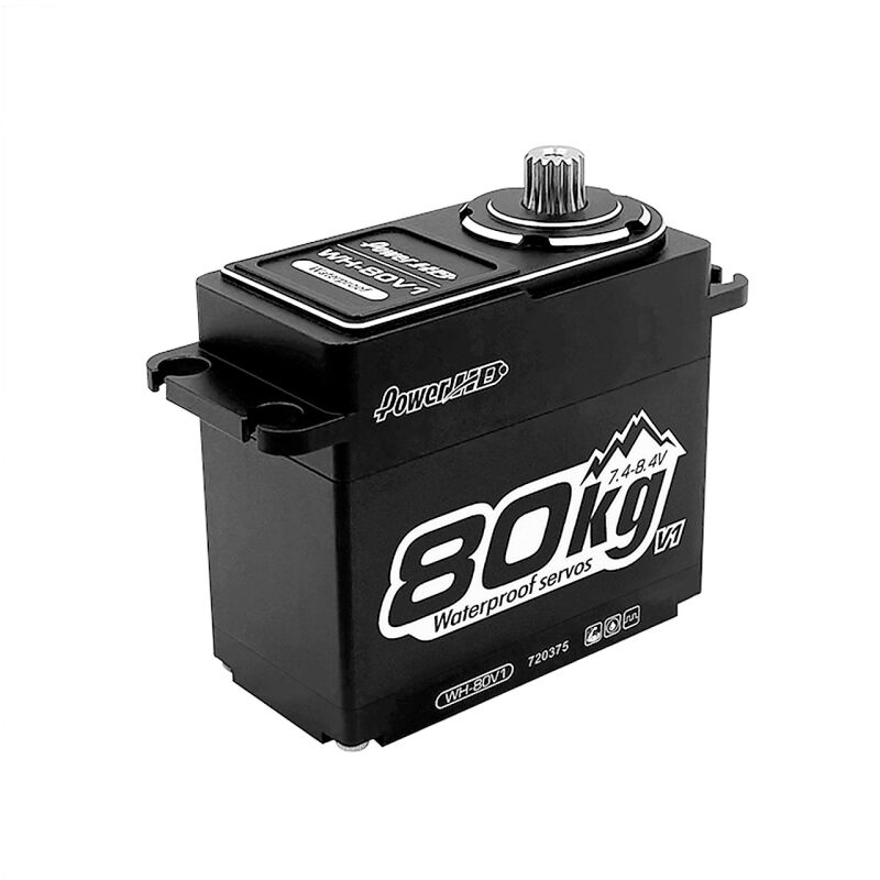 Power HD - WH-80V1 1/5 WP HV Steel Digital Servo 80.0KG/0.16sec@8.4V (PHD033)