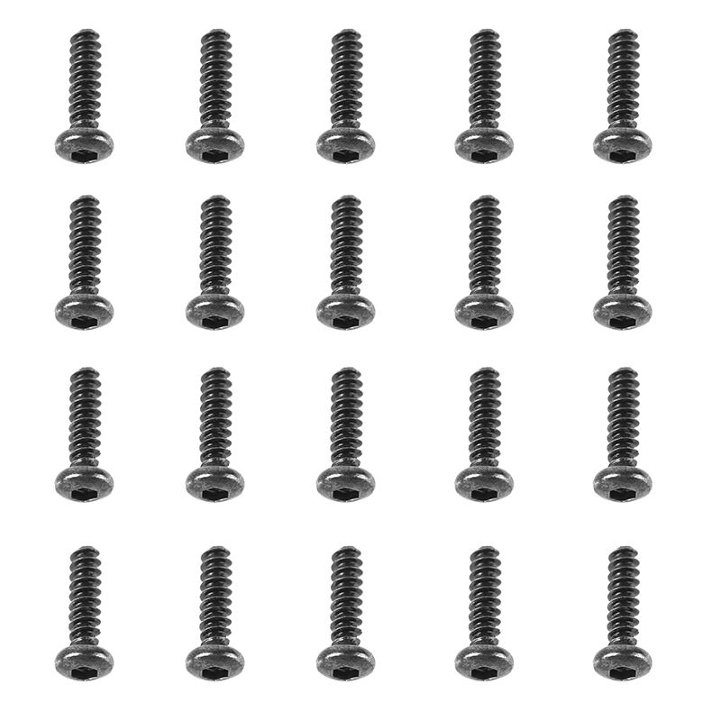 LC Racing - Sechskant Schneidschraube PB2.6x10mm 20 Stück (LCSK52)