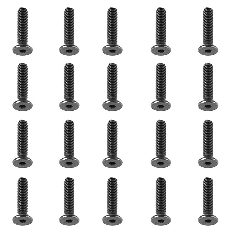 LC Racing - Sechskant Senkkopfschraube M2.6x12mm 20 Stück (LCSK46)