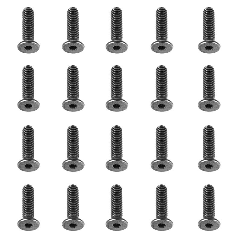 LC Racing - Sechskant Senkkopfschraube M2.6x10mm 20 Stück (LCSK45)