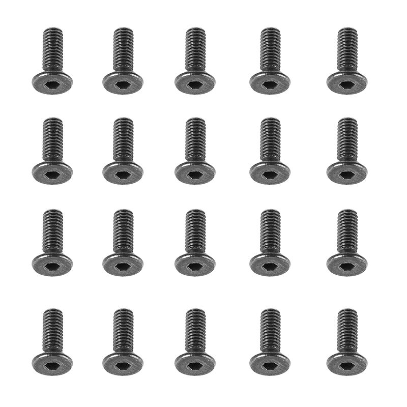 LC Racing - Sechskant Senkkopfschraube M2.6x8mm 20 Stück (LCSK44)