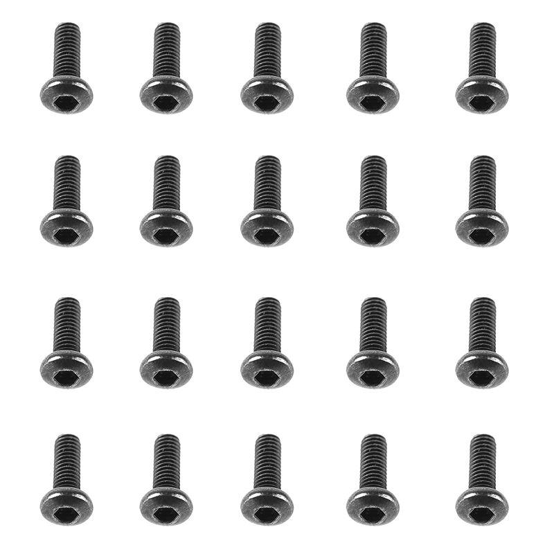 LC Racing - Sechskant Rundkopfschraube M2.6x8mm 20 Stück (LCSK40)