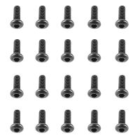 LC Racing - Sechskant Rundkopfschraube M2.6x8mm 20...