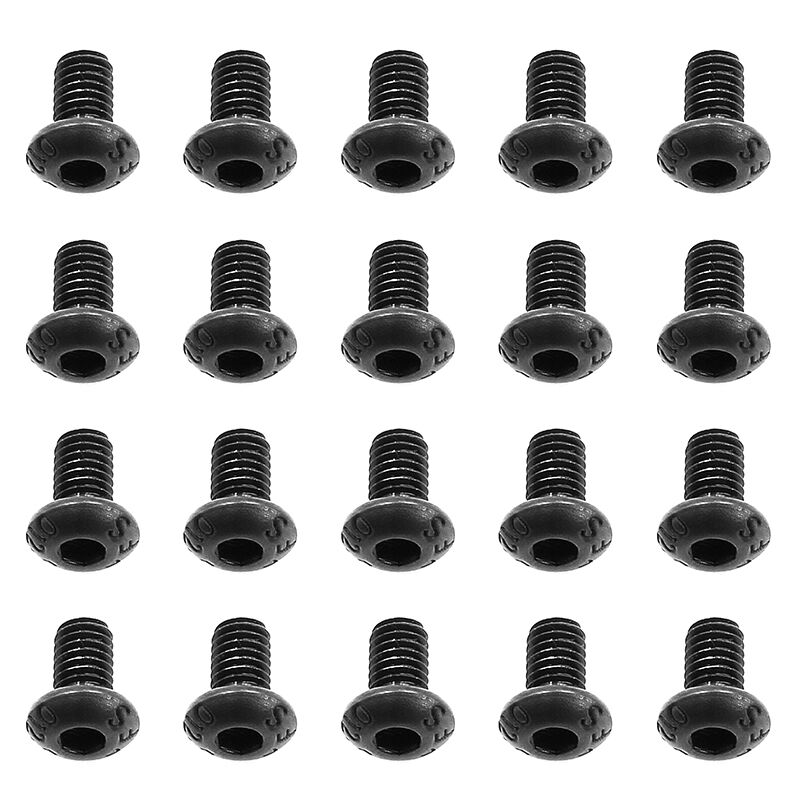 LC Racing - Sechskant Rundkopfschraube M3x5 20 Stück (LCSK01)