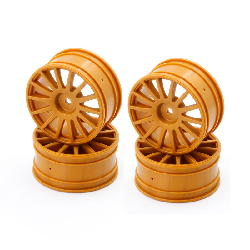 LC Racing - Felgen Gold 25mm 14 Speichen (12mm) 4 Stück (LC8052)