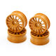 LC Racing - Felgen Gold 25mm 14 Speichen (12mm) 4 Stück (LC8052)