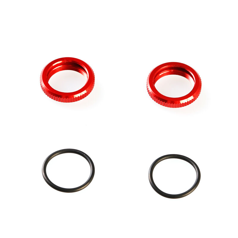 LC Racing - Dämpfer Alu Rändelschraube 2 Stück (LC7015)