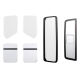 Killerbody - Transparent Windows for KB48765 Jeep Gladiator (KB48801)
