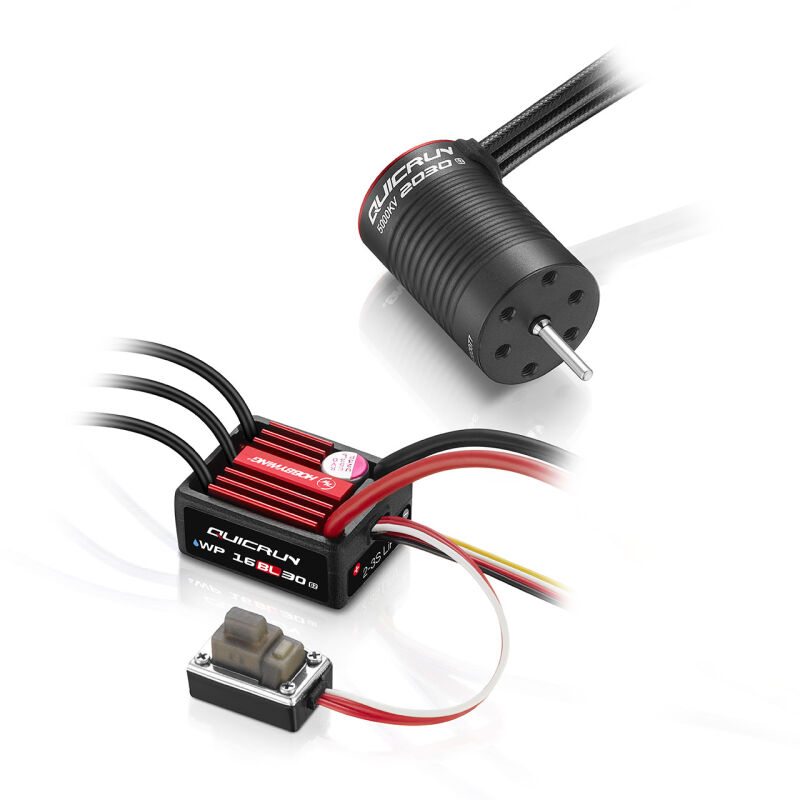 Hobbywing - Combo WP16BL30 G2 mit 2030SL-5000kV-G2 (HW38030004)