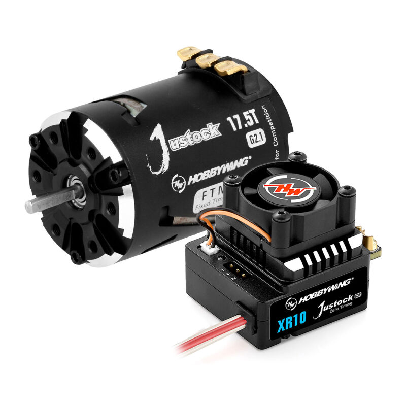 Hobbywing - Xerun Justock Combo G3S mit 17.5 Turn 2450kV für 1:10 Stock (HW38020372)